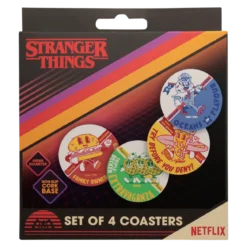 Stranger Things Coaster 4-Pack