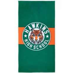 Stranger Things Hawkins High School Beach Towel