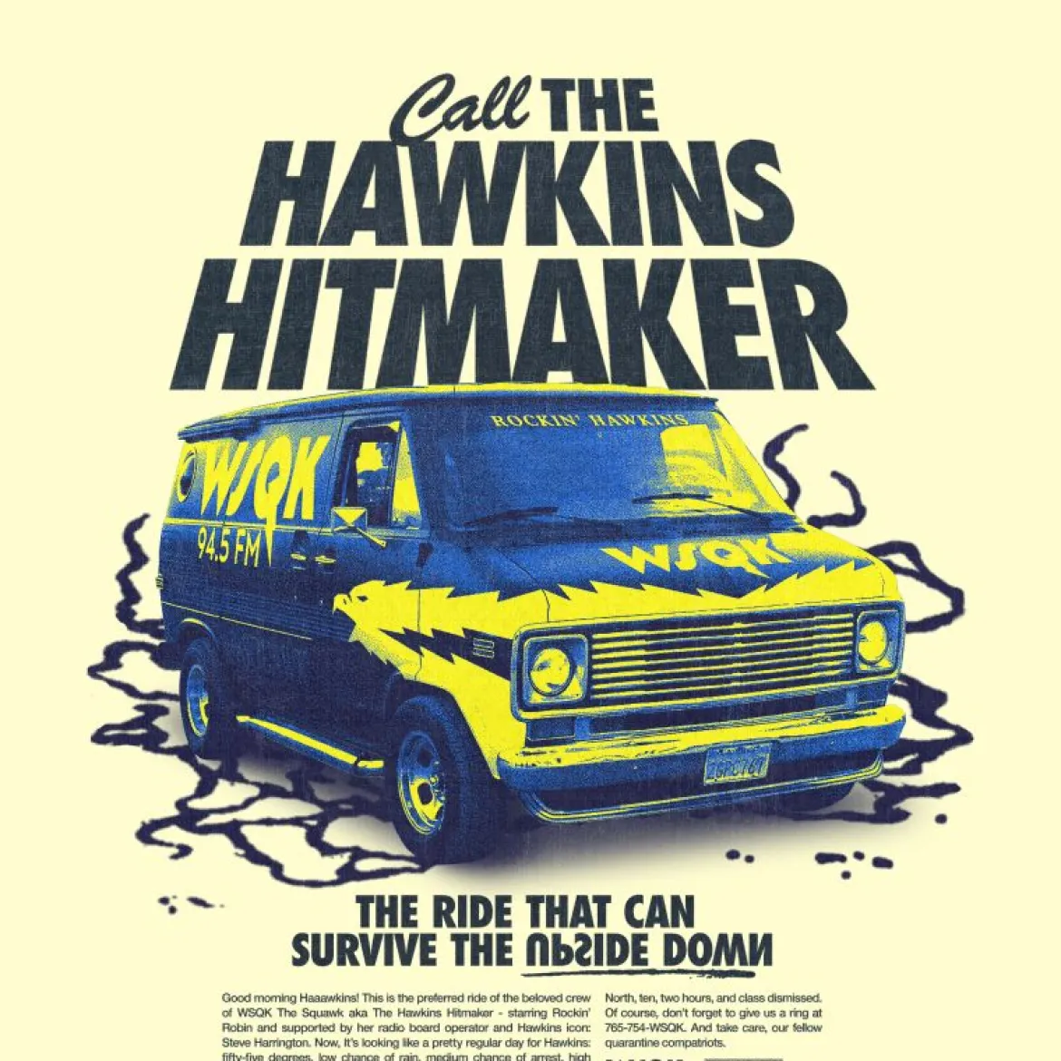Stranger Things Hawkins Hitmaker T-Shirt