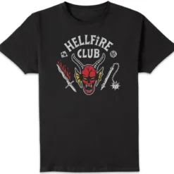 Stranger Things Hellfire Club Vintage Unisex T-Shirt
