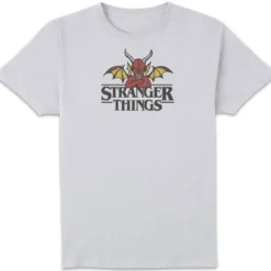 Stranger Things Hellfire Devil T-Shirt - White