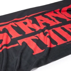 Stranger Things Logo Beach Towel