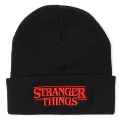 Stranger Things Logo Beanie -Black