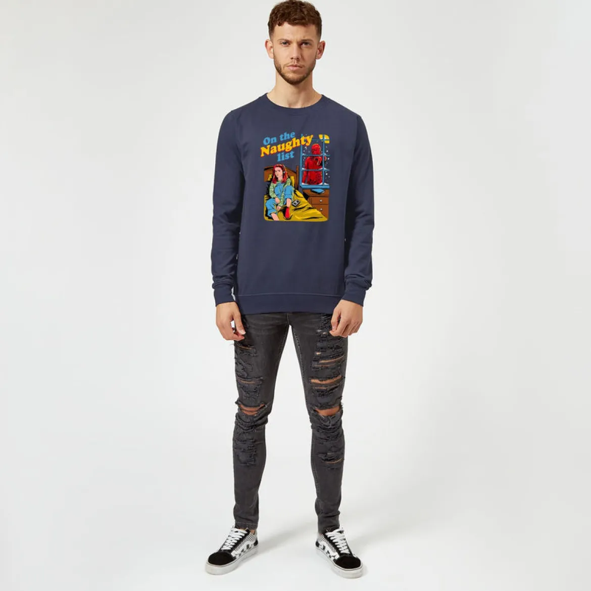 Stranger Things On The Naughty List Christmas Jumper