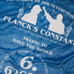 Stranger Things Planck's Constant Fleece Blanket