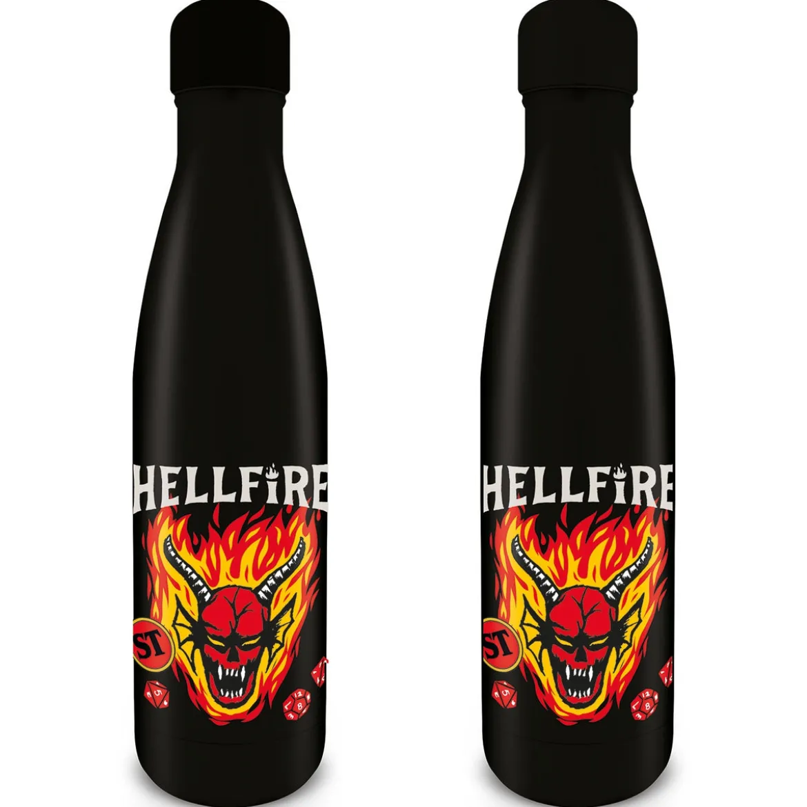 Stranger Things Season 4 Hellfire Club Metal Drinks Bottle