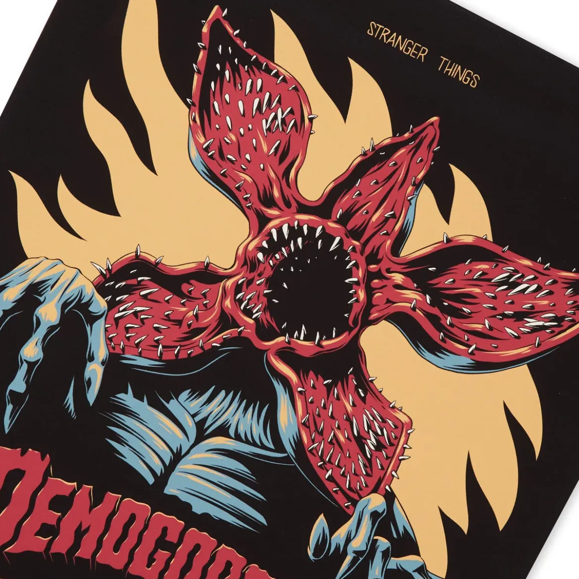 Stranger Things The Demogorgon Fan Club Giclee Art Print