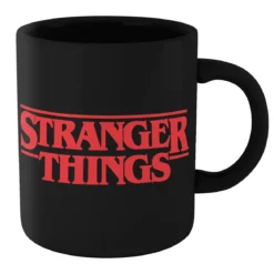 Stranger Things Welcome To The Upside Down Mug - Black