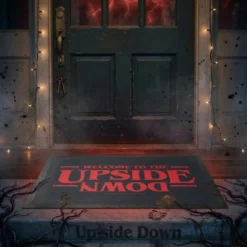 Stranger Things Welcome To The Upside Down Entrance Mat
