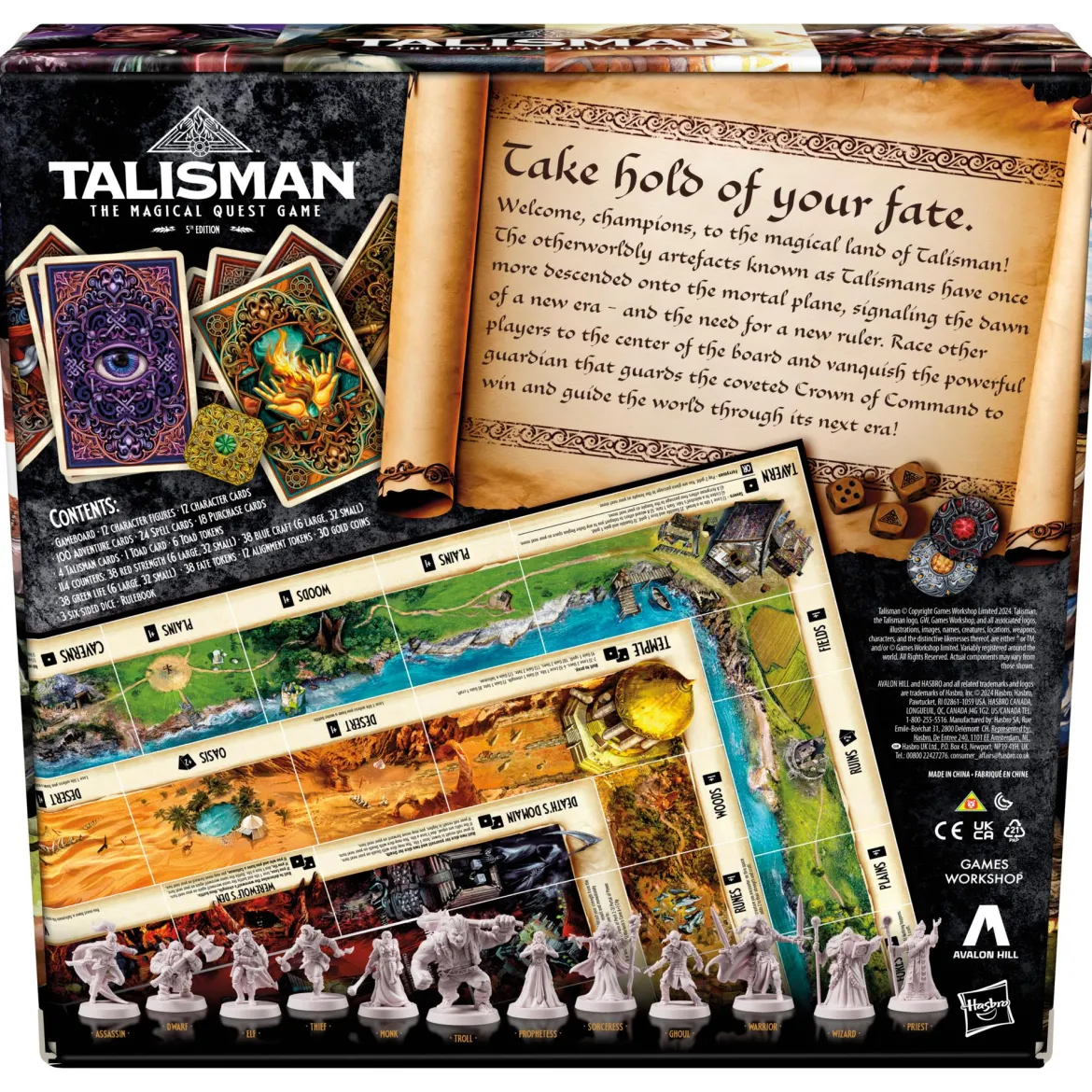 Talisman The Magical Quest Board Game 5th Edition