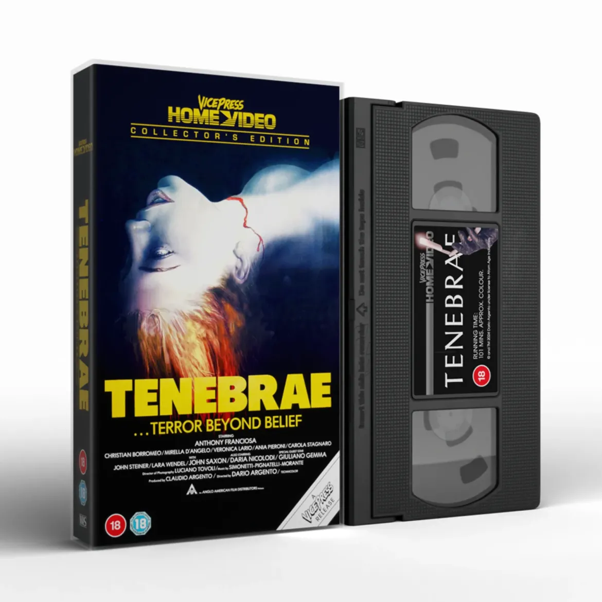 Tenebrae - Collectors Edition VHS (UK EU)