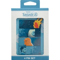 The Fantastic Four First Steps Characters Pin Set