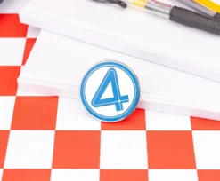 The Fantastic Four: First Steps Icon Enamel Pin