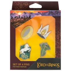The Lord Of The Rings Set Of 4 Pins