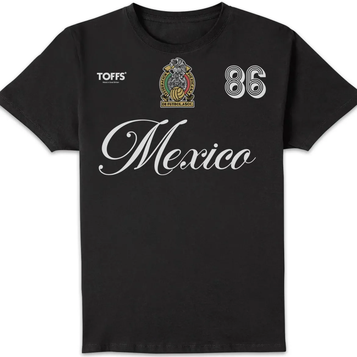 TOFFS Mexico 1986 Vintage Football Heritage T-Shirt