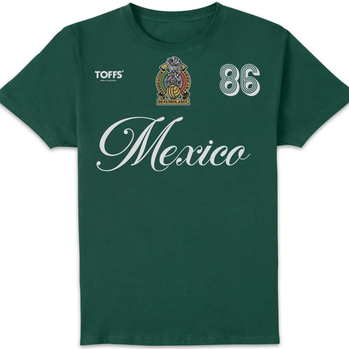 TOFFS Mexico 1986 Vintage Football Heritage T-Shirt