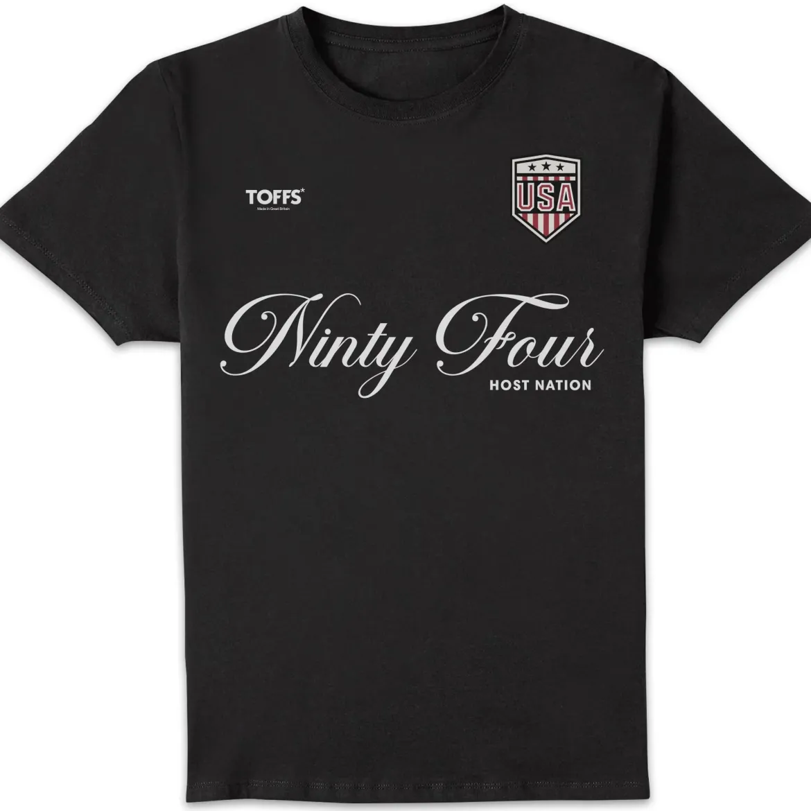 Toffs Retro Soccer Football Ninty Four Host Nation T-Shirt
