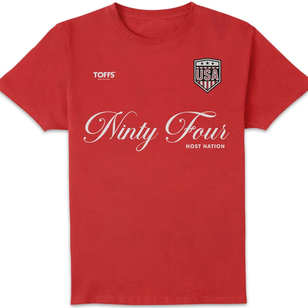Toffs Retro Soccer Football Ninty Four Host Nation T-Shirt