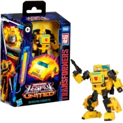 Transformers Generations Legacy United Deluxe Class Action Figure Origin Bumblebee 14 cm
