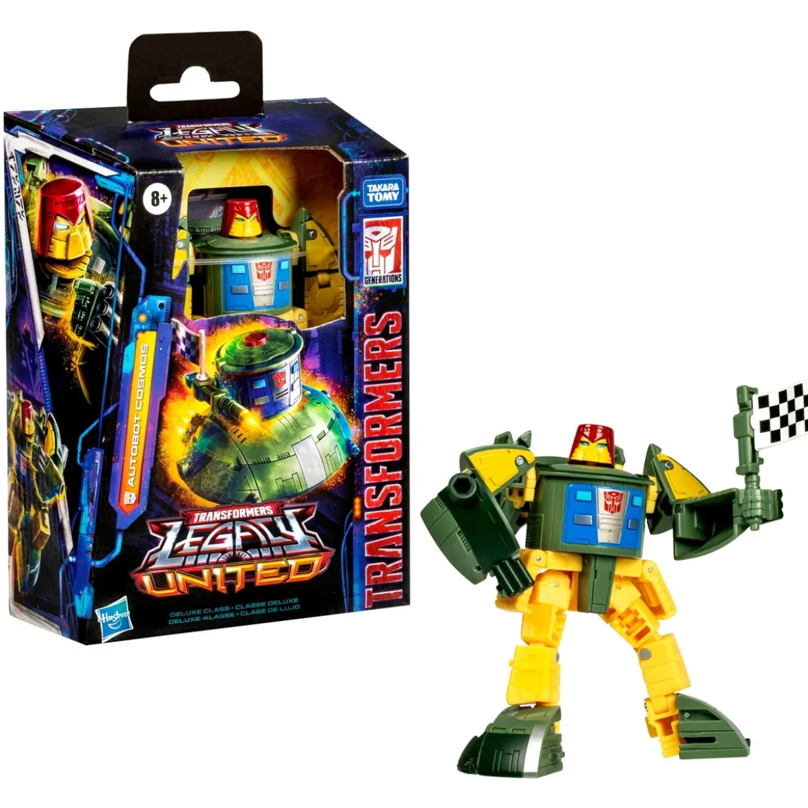 Transformers Generations Legacy United Deluxe Class Action Figure Autobot Cosmos 14 cm