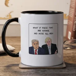 Trump And Borris Meme Mug