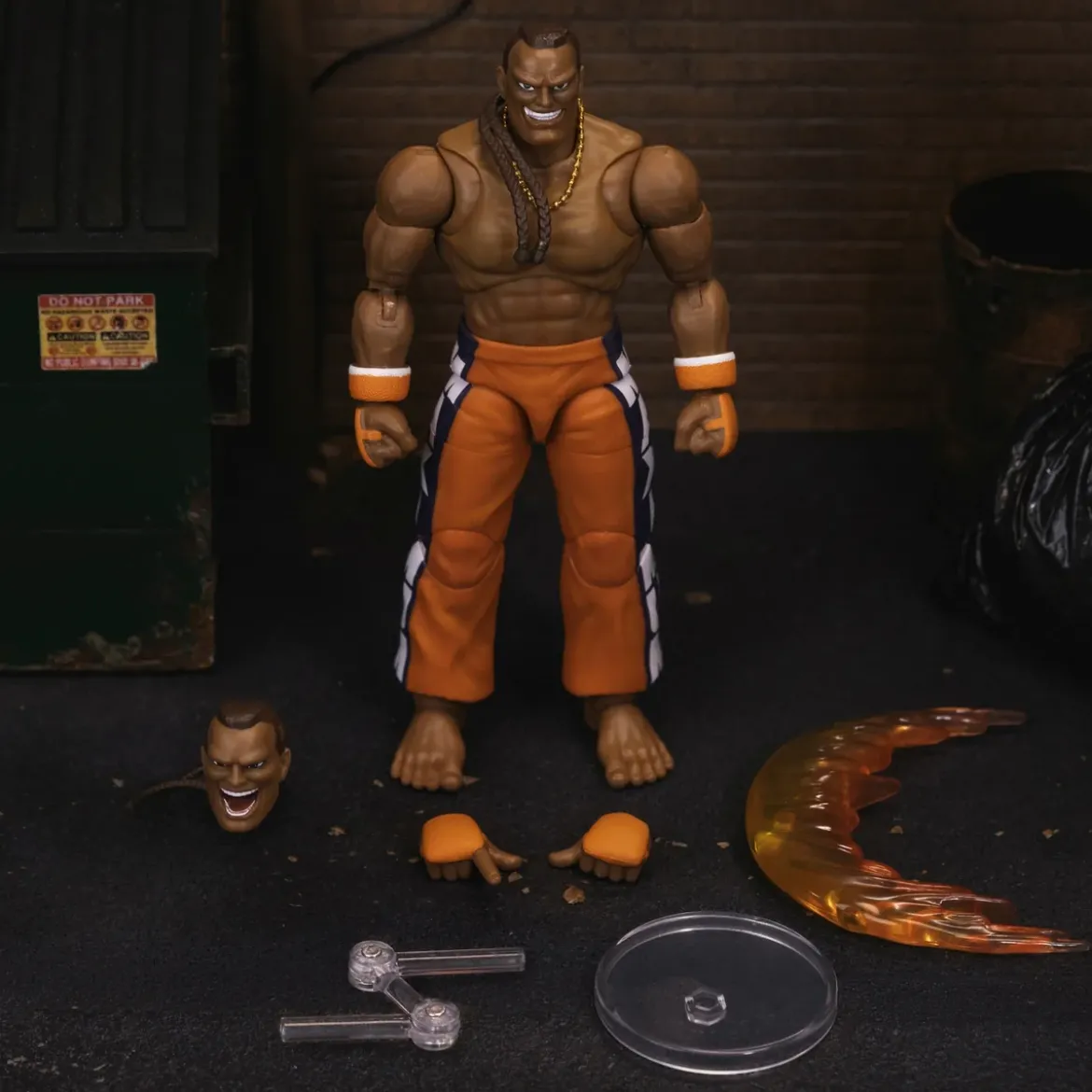 Ultra Street Fighter II: The Final Challengers Action Figure 1/12 Dee Jay 15 cm