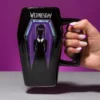 Wednesday Coffin Shaped Mug