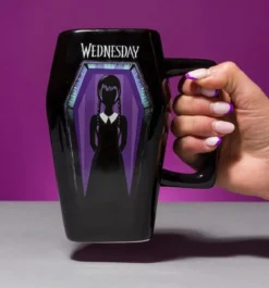 Wednesday Coffin Shaped Mug