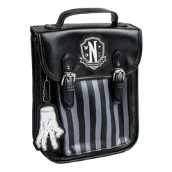 Wednesday Faux Leather Casual Fashion Backpack