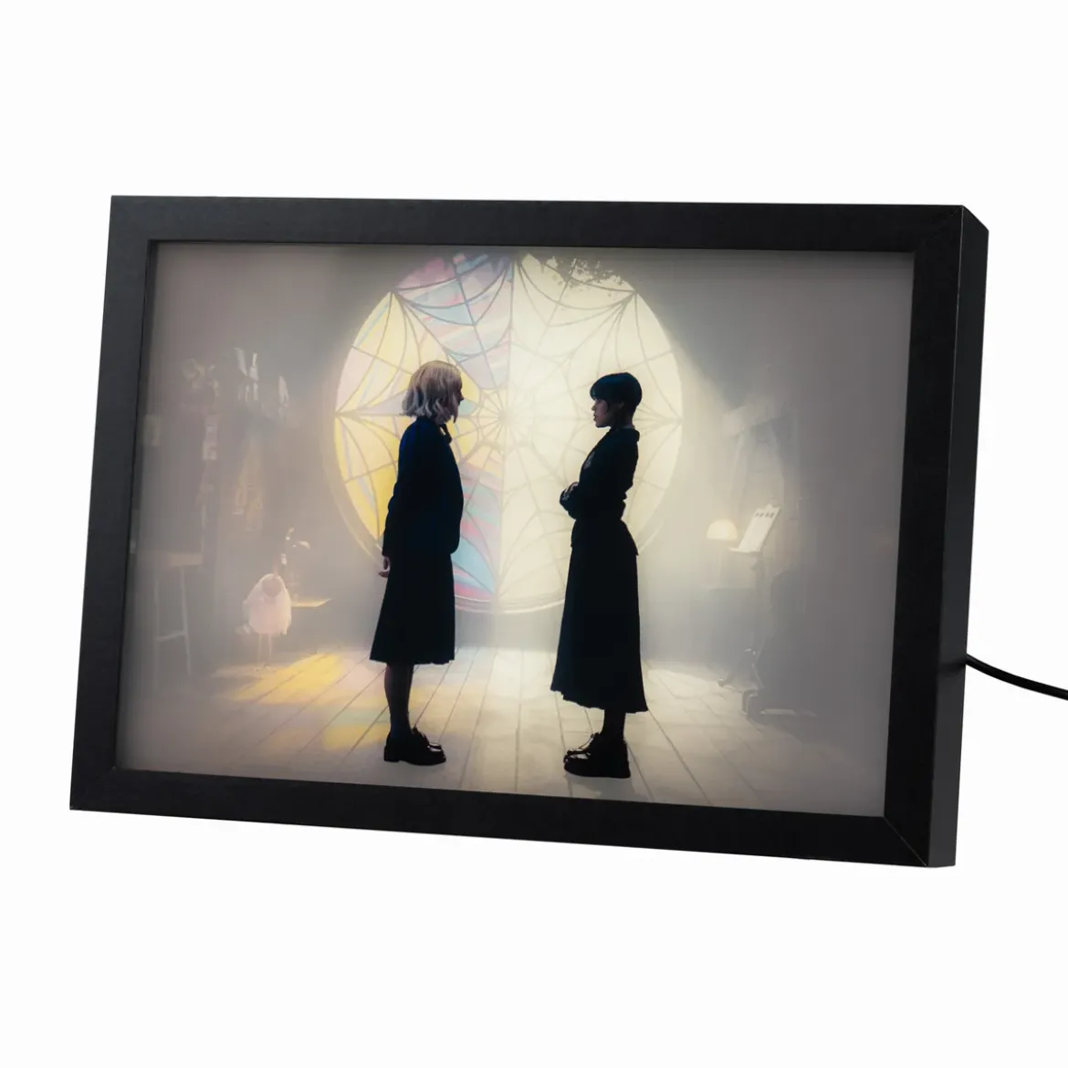 Wednesday LED Framed Print