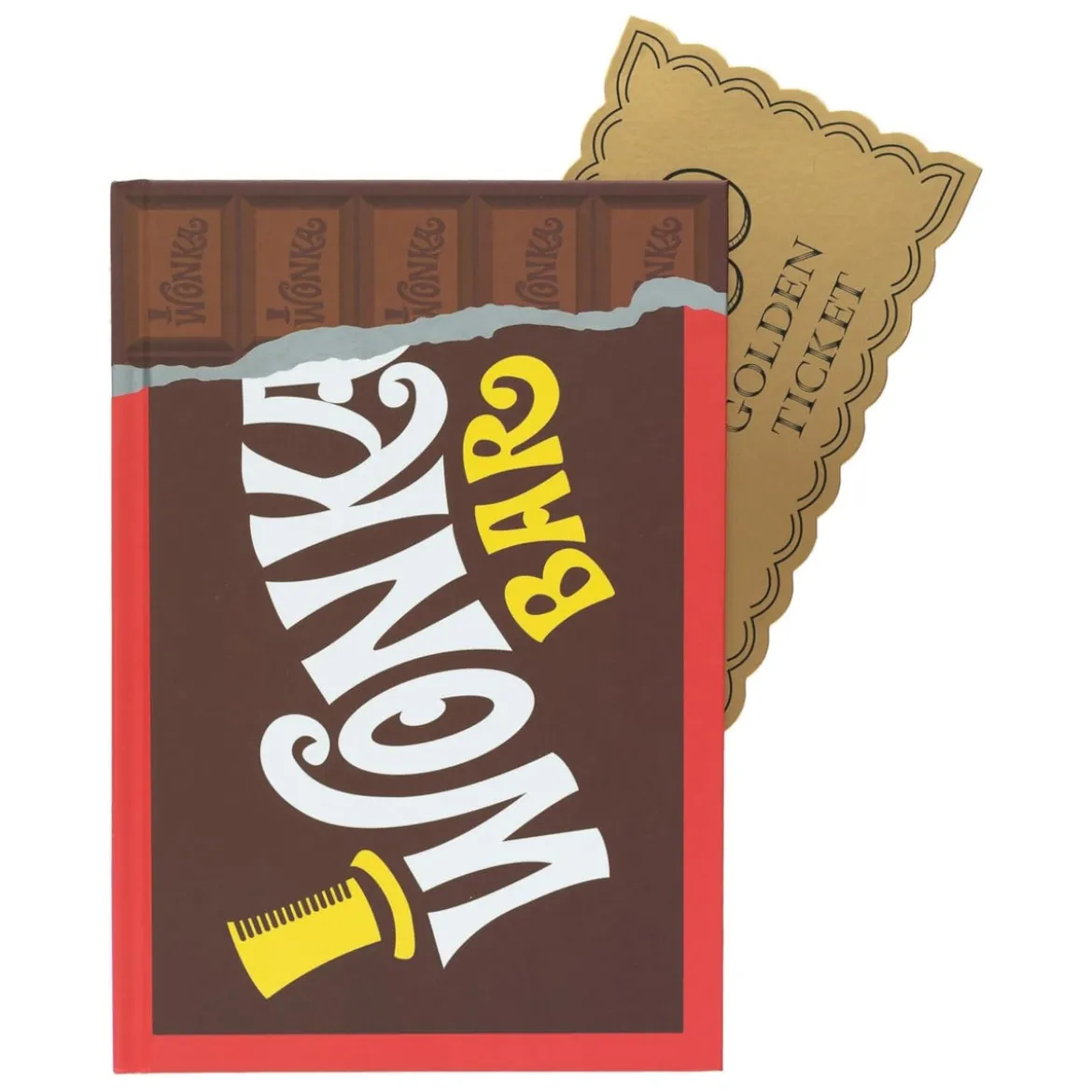Willy Wonka Premium A5 Notebook With Wonka Bar Gift Box