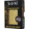 Yu Gi Oh! Limited Edition 24K Gold Plated Collectible Gaia the Fierce Knight by Fanattik