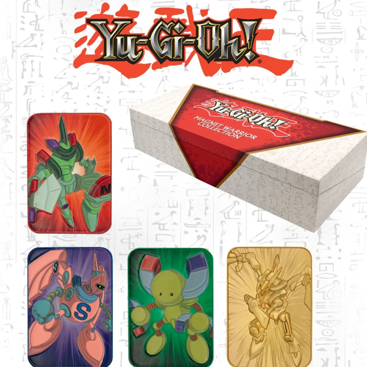Yu-Gi-Oh Limited Edition Magnet Warrior Ingot Set By Fanattik