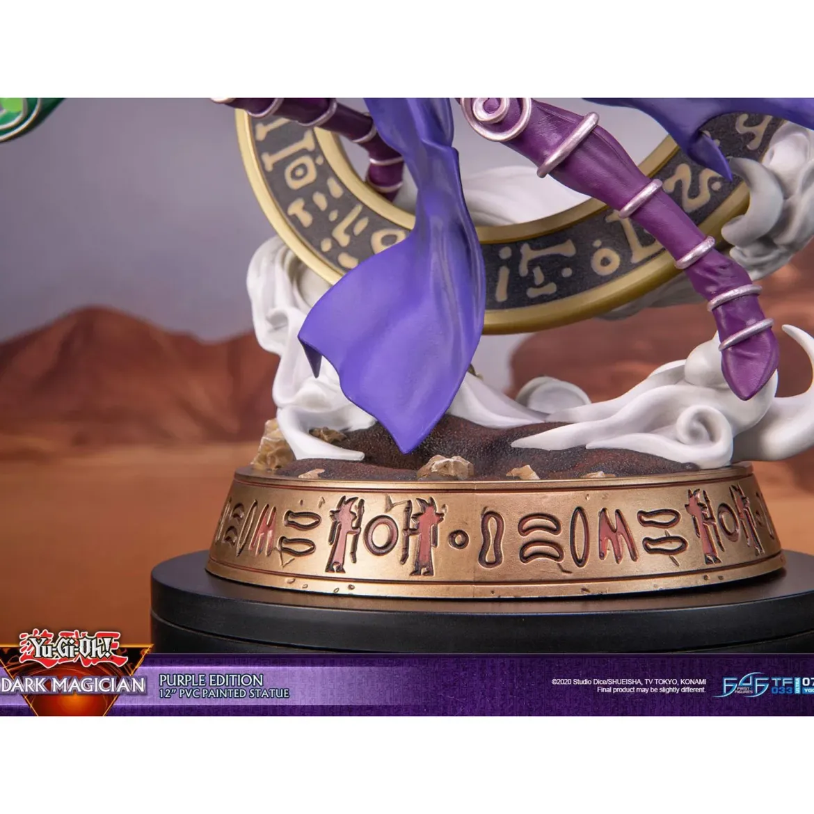 Yu-Gi-Oh! PVC Statue Dark Magician Purple Version 29 cm