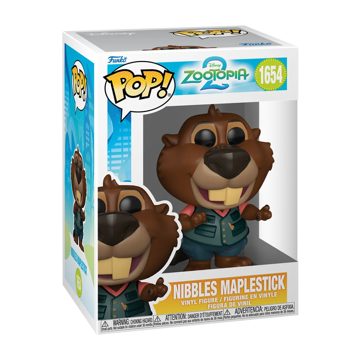 Zootopia 2 POP! Movies Vinyl Figure Nibbles Maplestick 9 cm